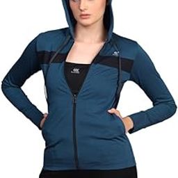 Sports Women's Gym Workout Athletic Dry Fit Jacket | Full Zip Jacket with Pockets Running Jacket for women-image-29