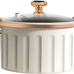 Soup Pot 8L Handmade Cookware Pasta Instant Noodle Pot for Food Noodles Soup White|Home & Garden|Home & Garden|Home & Garden|1 Slow Cooker-image-43