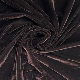 Super Eleven Geo Unstitched Micro Velvet Fabric, Multipurpose Soft Smooth Cloth for Dress, Blouse, Furnishing, Upholstery, Cushions, Art and Craft, Material for Mandap and Pooja Decoration-image-1