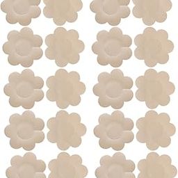 VELURA 10 Pairs Color SatinClothing Pasties Covers|1 pack of 3S Wire Extension (10pcs)|Breast Forms, Enhancers| Womens Clothing-picture-11