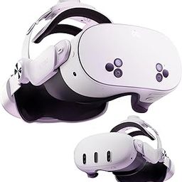 DESTEK QH3 Pressure-Free Head Strap: Enhance Comfort with Added Top-Fit Adjustment - Compatible with Oculus/Meta Quest 3; Balances Weight at 3 Angles-image-34