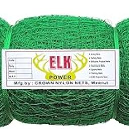 Elk Power GRN-100X12 Cricket Net – 100x12 Ft Heavy-Duty Green Nylon Practice Net for Outdoor Use-14