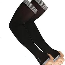 Arm Sleeves for Men & Women – 1 Pair Hand Cover for Sun Protection, Running, Cycling, Bike Riding & Outdoor Sports – Stretchable, Breathable, Free Size-95