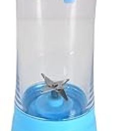 Portable USB Rechargeable Personal Blender, Blue, Single Serve Smoothie Mixer-picture-16