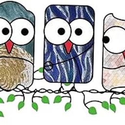 CLUB BOLLYWOOD® Stained Catchers Acrylic Owl Window Home Hanging Decor Pendant C | Home D?©cor | Suncatchers & Mobiles| Suncatchers & Mobiles|Suncatchers & Mobiles-image-52