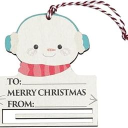 MERISHOPP®Christmas Money Holder for Cash Creative Wooden Money Clip Unique Decoration Snowman|Home & Garden | Holiday & Seasonal Decor| Christmas & Winter-picture-45