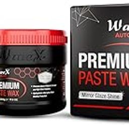 Wavex Premium Paste Cream Wax for Car 500g | Smooth Car Wax That Provides Deep Reflective Gloss, Shine Restoration & Long Lasting Protection | Includes Car Wax Applicator Pad and Microfiber Cloth-picture-16