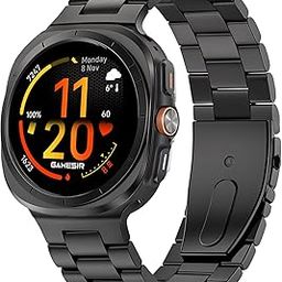 GameSir Xtra Storm, 1.5'' LTE Smartwatch, Advanced Fitness & Navigation, 100h Battery, IP68, BP/ECG Monitor, BT Calling, 100+ Sports Modes, Compatible with Android & iOS,Man & Woman (Metal-Black)-picture-34