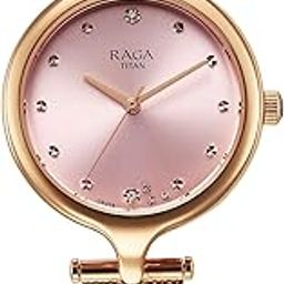 Titan Raga Showstopper 2.0 Quartz Pink Dial Analog Watch for Women-95268WM01/NT95268WM01-image-72