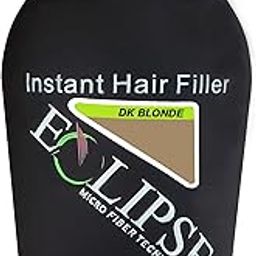 Eclipse Hair Fibers for Thinning Hair (DARK BLONDE) For Women & Men - 100% Undetectable Fibers - 15g Bottle - Completely Conceals Hair Loss in 15 Seconds-image-25