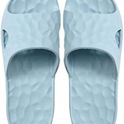 SECRET DESIRE™ Women Non-Skid Floor Slippers Home Casual Soft Sole Sandal EU 39-40 Blue-image-43