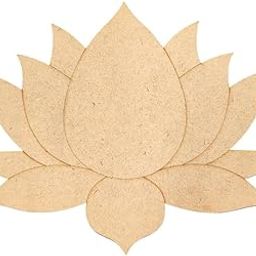 4mm MDF Lotus Cutouts 12Inch- Ideal for Craft, Festive Decoration & Diwali Decoration (Design-02)-image-47