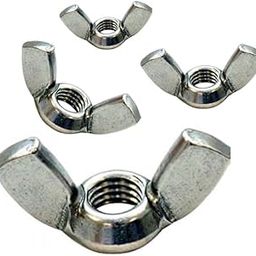 MEC® 20pcs/lot Wing Nuts M4 M5 M6 M8 Butterfly Nut Zinc Plated Twisting Fasteners Parts (Standard Size) useful for various applications-22