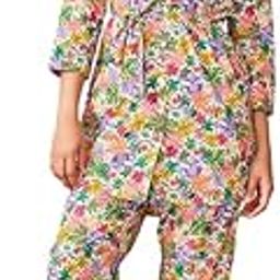 Night Suit for Womens Printed White Pure Cotton Top with Trousers (SE-CS-111_XS)-image-65