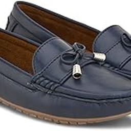 Women's Breathable|Decent Design|Perfect Style Synthetic Leather Lace up Casual Loafer-image-14