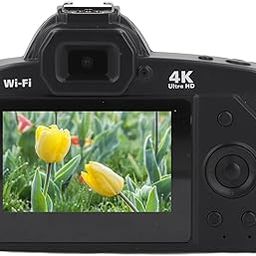 4K Digital Camera for Photography, 64MP Vlogging Camcorder for YouTube with Selfie Lens, Vintage Video Camera with Flash, 16X Zoom, Anti-Vibration (32G)-41