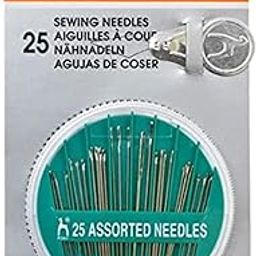 SBA PRIME Stainless Steel Needle Set|Assorted Hand Needles in Compact, 25-Count (Pack of 1)-picture-17
