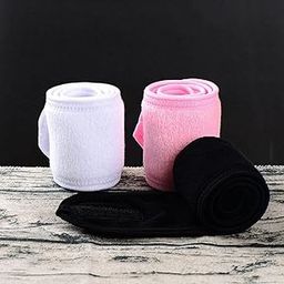 Facial Headbands Stretchable Elasticized Facial Band For Women Men Facial Head Band Adjustable Makeup Headband Makeup Headband-image-5