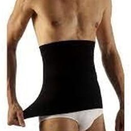 SWEET SWEAT WAIST TRIMMER for Men - Sweat Band Waist Trainer for High-Intensity Training & Workouts, SizeXL Black-image-6