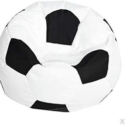 ARTISOUL® 2X Football Print Oxford Bean Bag Cover Sofa Slipcover Toy Storage Bag White | Furniture | Bean Bags & Inflatables-image-44