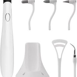 Sonic Led Oral Irrigator Beauty Cleaner Tool White (Tooth Clear+Five Head)-image-43