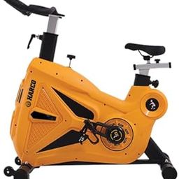 HC HARCO CART Spin Bike Cardio Metallic Machine Black & Yellow SRKH 70-picture-30