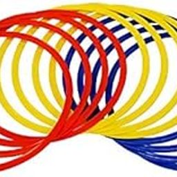SNC Agility Rings – 12-Piece Speed & Footwork Training Set | Flat Agility Rings for Sports, Fitness, Soccer, Basketball, Football & Gym Workouts-image-80