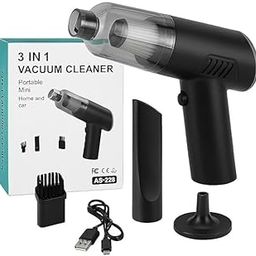 MagicHuda 3IN1 Portable Car Vacuum Cleaner with Blower | USB Rechargeable Wireless Handheld Car Vacuum Cleaner Traveling,Portable,Rechargeable(Car vaccum Cleaner-1, Pack of 1)-image-34