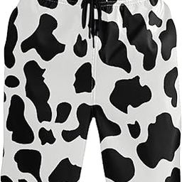 Men's Swim Trunks Japanese Cherry Blossom with Mount Fuji Quick Dry Beach Board Shorts with Pockets-image-14