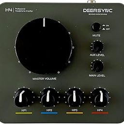 Deersync H4 4-Channel Professional Studio Headphone Amplifier-picture-24