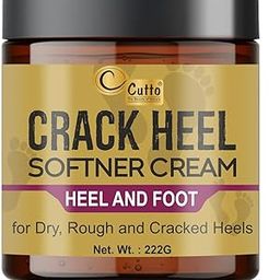 Cutto Crack Heel Softener Cream | Foot cream for rough, dry & cracked heel | with Extra virgin coconut oil, Castor oil, Ginger lily oil, Neem oil, Shea butter & Bee’s wax | 222g-image-9