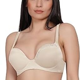 Women's Seamless Padded Bra – Glossy Finish, Wireless, Breathable, Comfortable One-Piece Bra for Daily & Office Wear-picture-10