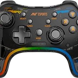 Ant Esports GP310R Wireless Game-Pad with Neon RGB, Support PS4, PS3, Xbox360 Gaming Console, PC, Android tv Set, Android Media Box, D-Input & X-Input Mode for Windows System-23