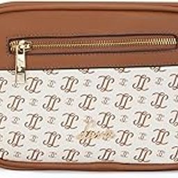 Women's Mono LL Scarlet Monogram Print Cross Body Box Sling Bag | Ladies Purse Handbag | Gift for Women-image-82