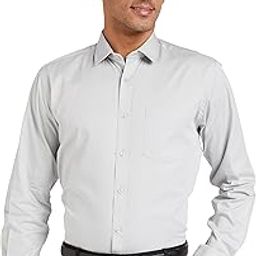 Men's Solid Cotton Formal Shirt | Plain | Full Sleeve - Regular Fit (Available in Plus Size and Combo Packs)-picture-9