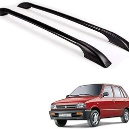 Car Non-Drilling Metal Roof Rail Black Set Suitable for Maruti 800-picture-22