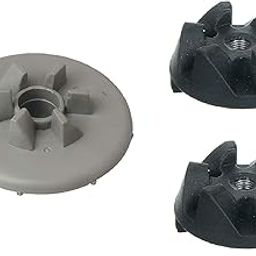 AJS spares- Motor & Jar Coupler Set for "Panasonic/National Panasonic" Mixer Grinders "D-Hole" (Plastic, Rubber)-picture-1