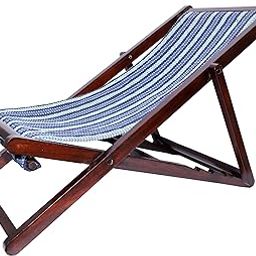 Sheesham Wood with Walnut Brown Color Relaxing Chair/Comfort Folding Chair for Bed Room/Living Room Outdoor Patio Chair-image-56
