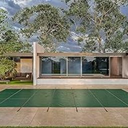 WaterWarden Safety Inground Pool Cover, Fits 14’ x 28’, Green Mesh – Easy Installation, Triple Stitched for Maximum Strength Includes All Needed Hardware, SCMG1428-image-20