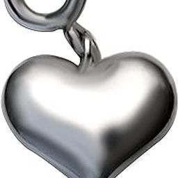 Loving Heart Charm Pendant - Fits in Bracelets, Chains and Necklace - 925 Sterling Silver Jewellery for Men and Women (Best Gift for Him/Her)-47