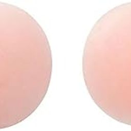 Nipple Cover Bra Pads Silicon Tube Push-up Bras for Women Silicone Stick Strapless Bra Invisible Invisible Silicone Backless for Evening Dress Wedding Dress Lingerie (Size Free Beige)-image-9