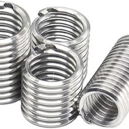Rely®⇒VP INDUSTRIES (Pcs-25) M6 Wire Inner Thread Inserts,Steel Wire Thread Inserts, Improve Wear Resistance Improve Thread Strength Thread Inserts High‑Strength for Zinc Alloy-2