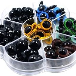 CALANDIS™ 56 Pieces 12mm Plastic Colorful Safety Eyes Washers for Doll Animal Stuffed Toys | Multi-Purpose Craft Supplies | Other Multi-Purpose Crafting-picture-12