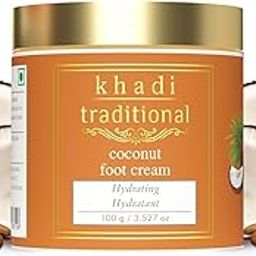 Khadi Traditional Premium Foot Cream for Dry and Cracked Feet | Feet Cream For Heel Repair | Better Hydration Up to 24 hours for Thick Foot Skin | Pure Coconut Extract Foot Creams | 100gm-image-22