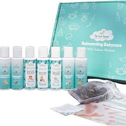 The Indi Mums Newborn Baby Gift Set – Organic & Chemical-Free Essentials | Baby Shampoo, Body Wash & More | Perfect Baby Shower Gift-image-61
