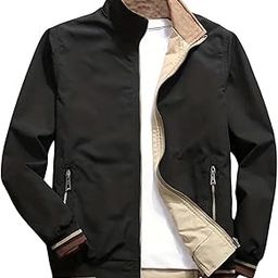 Men Polyester Jackets || Bomber Jacket For Men || Lightweight Outwear Sportswear Bomber Standard Length Jacket (J4-6)-picture-31