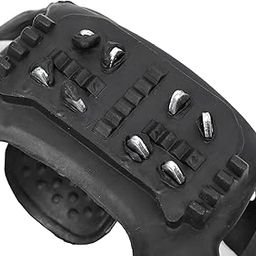 Grips Cleats, Ice Snow Shoes Ice Cleats, 24 Teeth for Climbing Hiking Walking-image-36