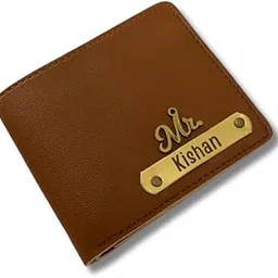 Personalized Men's Leather Wallet – Custom Slim & Stylish Purse with Name & Charm – Perfect Birthday/Anniversary Gift for Husband, Boyfriend, Clients & Employees – Tan-picture-7