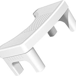 WRITWAA Toilet Footstool Squatting Stool Adults Bathroom Stool Portable Restroom White-image-75