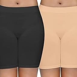 Mysha Women's Soft Pure Cotton Spandex High Waist Seamless Cycling Shorts/Biker Shorts/Boyshort Panties/Slip Shorts/Running Shorts/Workout Shorts for Yoga-image-64